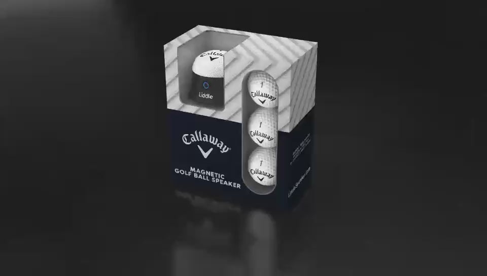 Callaway Golf Speaker and Golf Ball Gift pack (PRE-ORDER ONLY)